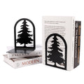 Christmas Tree Bookends Set of Two Black