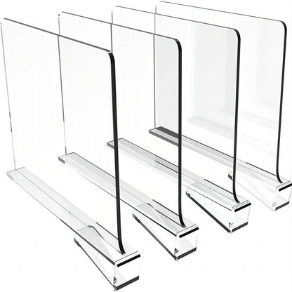 Transparent acrylic shelf organizer image 1