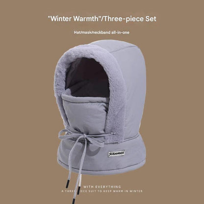 Black windproof ski mask