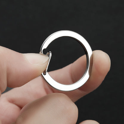 Rust-resistant keychain accessory