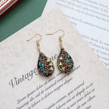 Unique cultural earrings display 5
