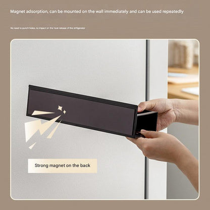 Vertical kitchen storage rack