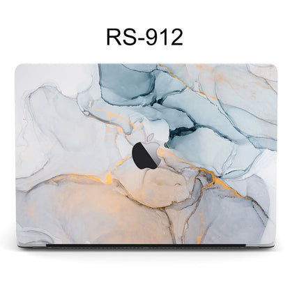 Stylish Marble Hard Shell Case for MacBook Air & Pro - Custom Fit Protective Cover