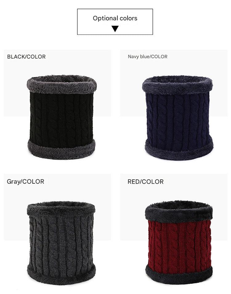 Knitted Neck Warmer Close-Up