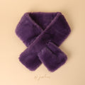 Milan Minks Scarf [Purple]