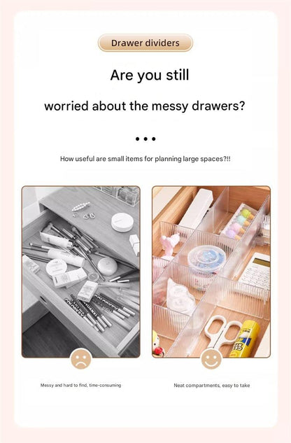 Multi-functional drawer divider in modern design