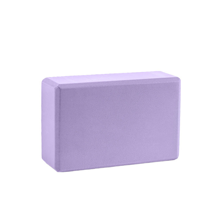 High-density yoga brick in Cherry Blossom Pink