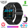 Mesh Strap with White Case and White Text