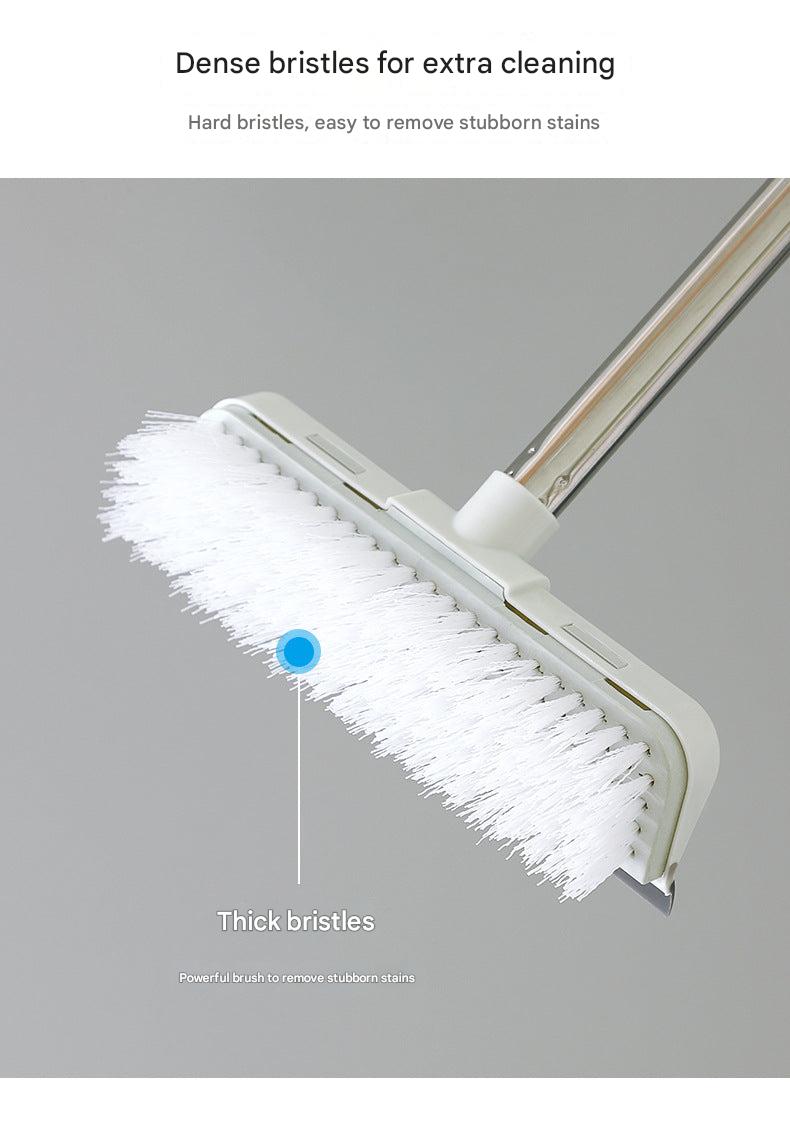 Image of bathroom cleaning brush with long handle