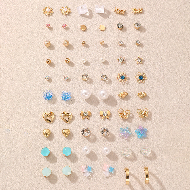 Trendy heart earrings collection image 4