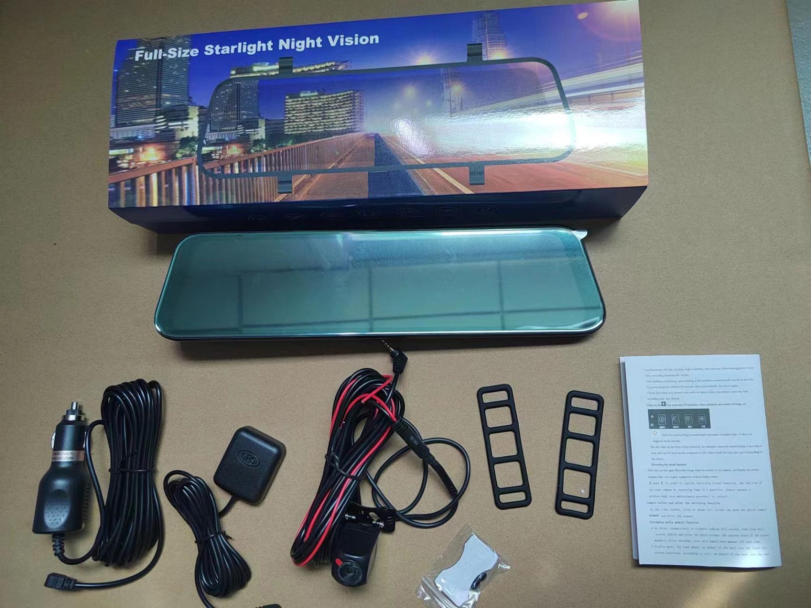 night vision functioning in dash cam