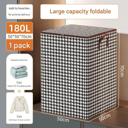 Large storage bag for clothing and bedding