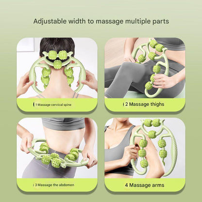 Leg massager in orange color