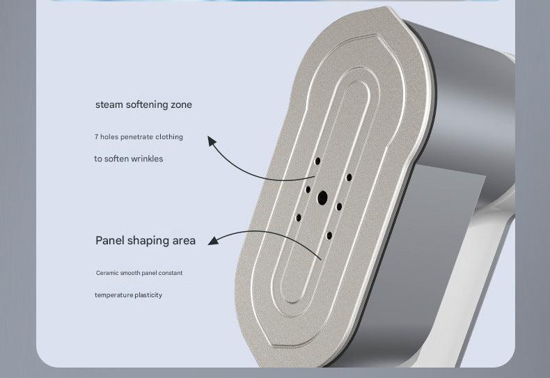 Portable steam iron packaging view