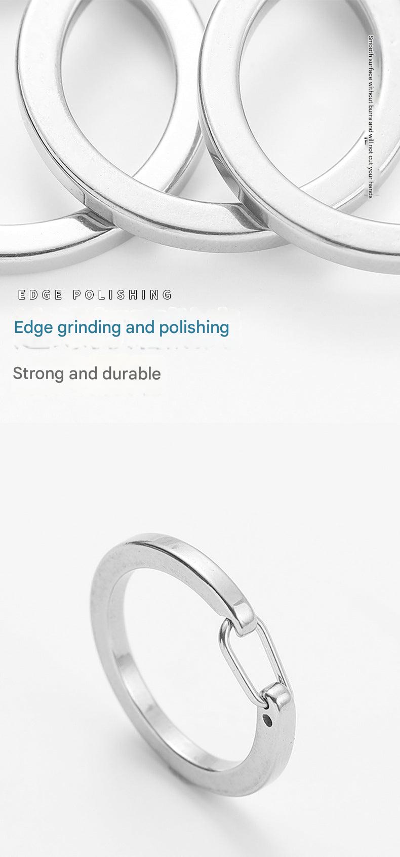 Quick access keychain clip alloy