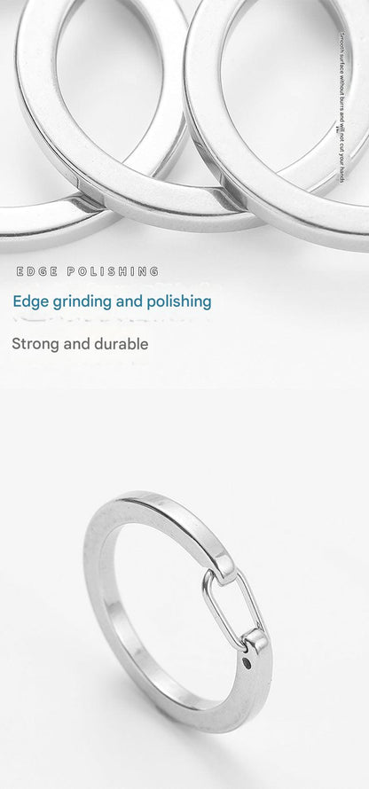 Quick access keychain clip alloy