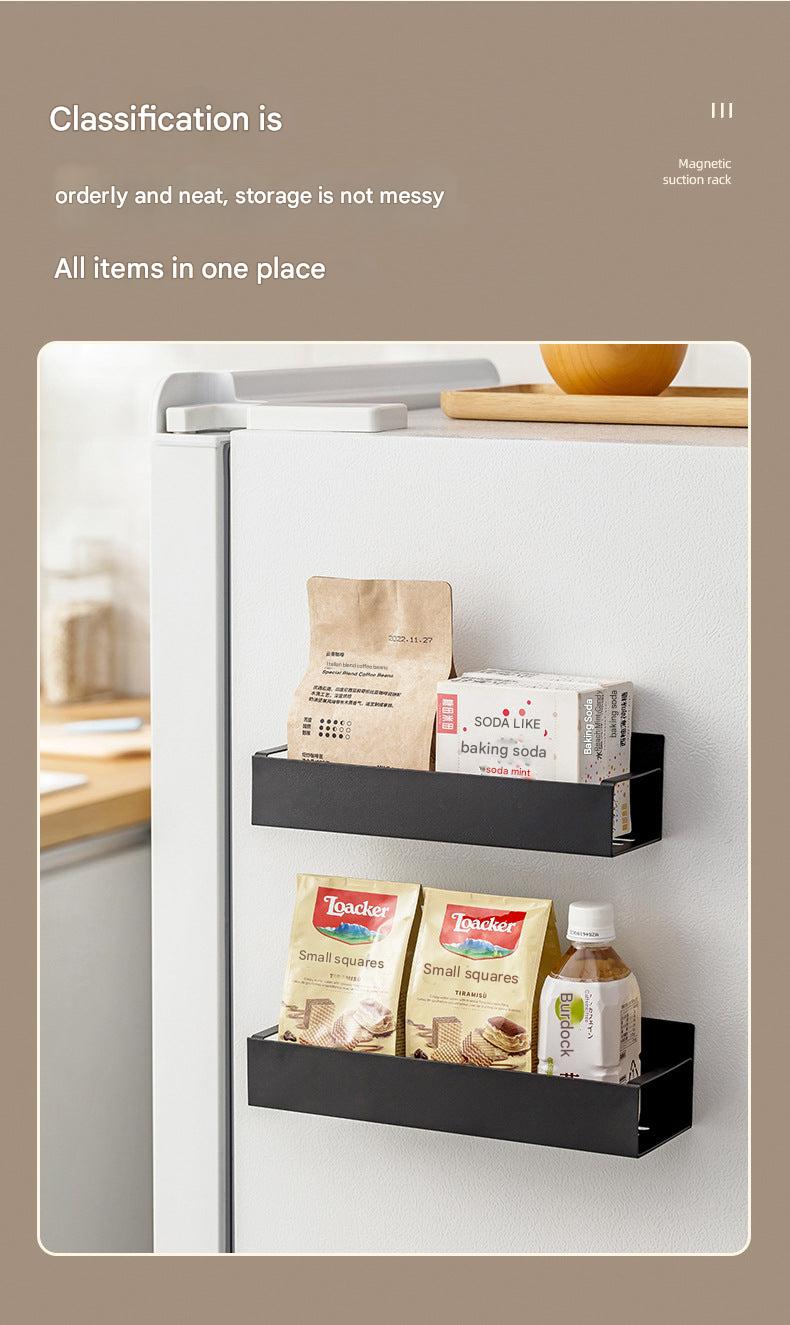 Close-up of carbon steel spice rack