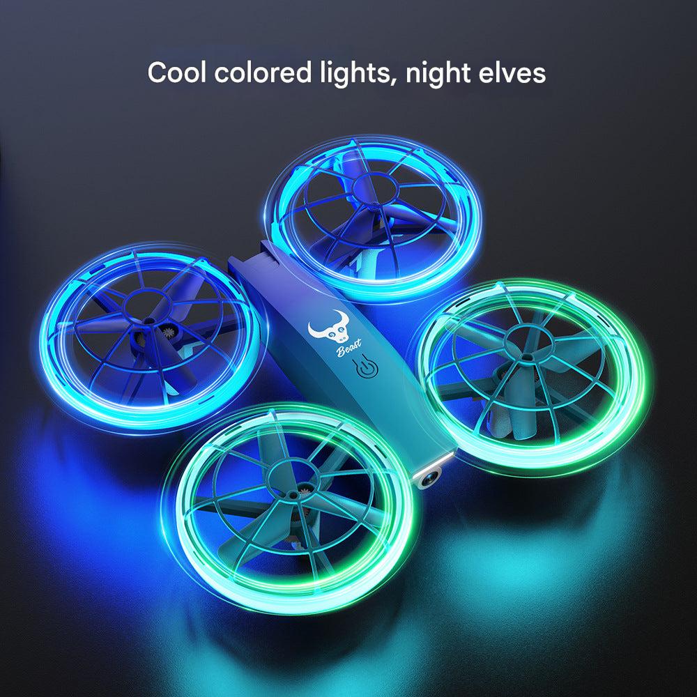 Kids operating SG500 drone outdoors