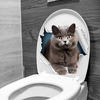 Playful puppy toilet cover image 4