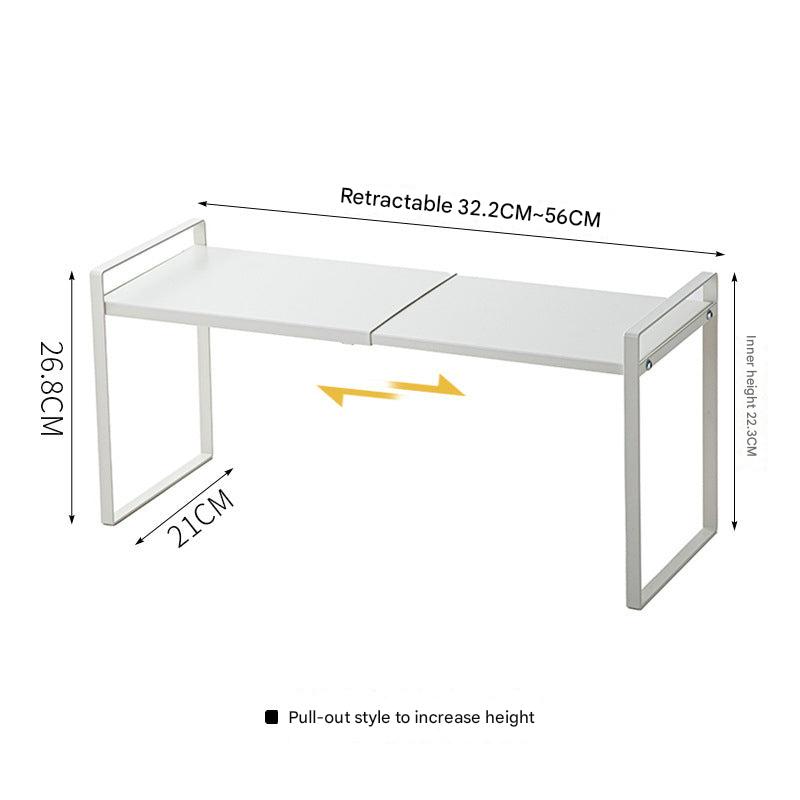 Durable ABS kitchen storage solution in gray and beige